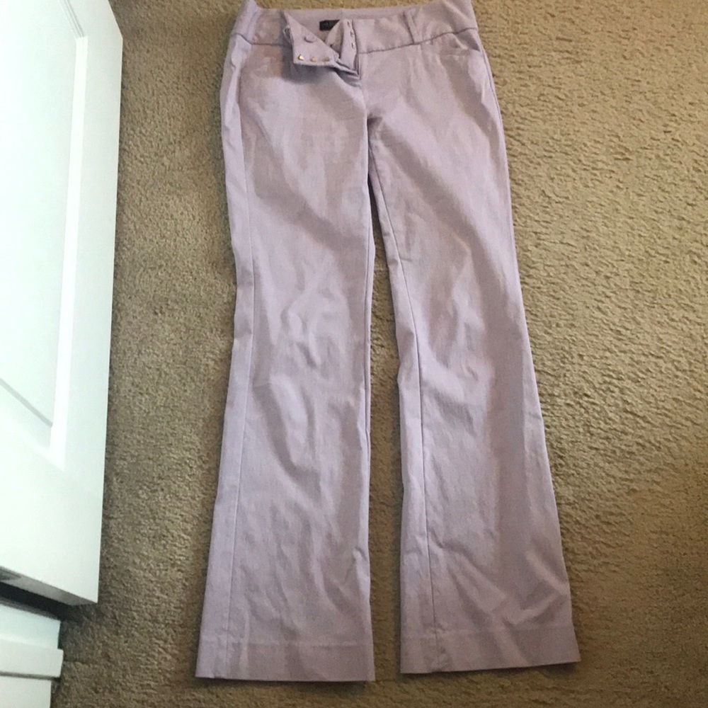 Lilac dress pants